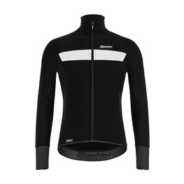 SANTINI Cycling thermal jacket - VEGA H2O - black