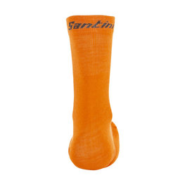 SANTINI Cyclingclassic socks - WOOL - orange