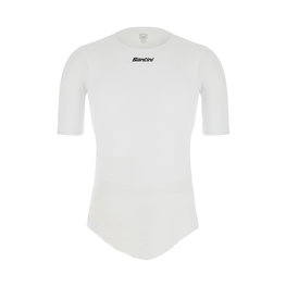 SANTINI Cycling short sleeve t-shirt - COVER - white