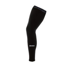 SANTINI Cycling leg warmers - TOTUM - black
