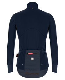 SANTINI Cycling thermal jacket - VEGA XTREME - blue