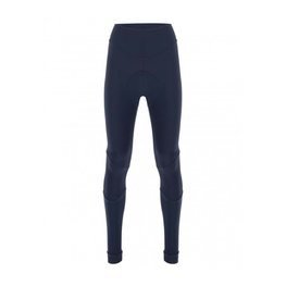 SANTINI Cycling long trousers withot bib - ALBA WINTER LADY - blue
