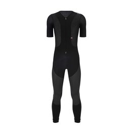 SANTINI Cycling long bib trousers - VEGA DRY - black/anthracite