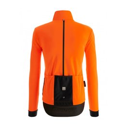 SANTINI Cycling thermal jacket - VEGA MULTI - orange