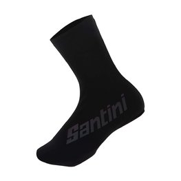 SANTINI Cycling shoe covers - ACE - black