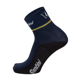SANTINI Cyclingclassic socks - LA VUELTA 2018 - red/yellow/black