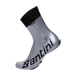 SANTINI Cycling shoe covers - FALCO  - silver