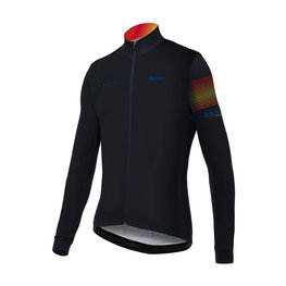 SANTINI Cycling winter long sleeve jersey - LA VUELTA '20 WINTER - black