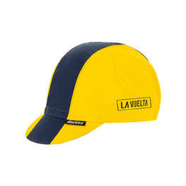 SANTINI Cycling hat - LA VUELTA 2020 - black/yellow