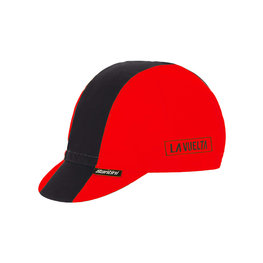 SANTINI Cycling hat - LA VUELTA 2020 - red/black
