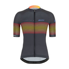 SANTINI Cycling short sleeve jersey - LA VUELTA 2020 - black