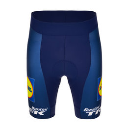 SANTINI Cycling shorts without bib - LIDL TREK 2024 LADY - blue