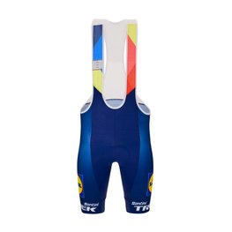 SANTINI Cycling bib shorts - LIDL TREK 2024 - blue
