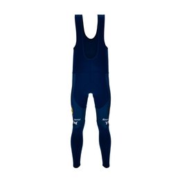 SANTINI Cycling long bib trousers - LIDL TREK 2024 - blue