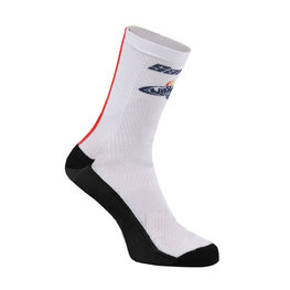 SANTINI Cyclingclassic socks - NIBALI - multicolour/white
