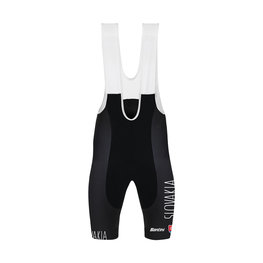 SANTINI Cycling bib shorts - TEAM SLOVAKIA 2020 - black