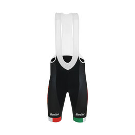 SANTINI Cycling bib shorts - DUCATI CORSE 2019 - black