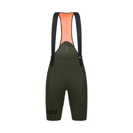 SANTINI Cycling bib shorts - REDUX  - green
