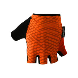 SANTINI Cycling fingerless gloves - TONO - orange