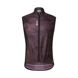 SANTINI Cycling gilet - FINE  - bordeaux