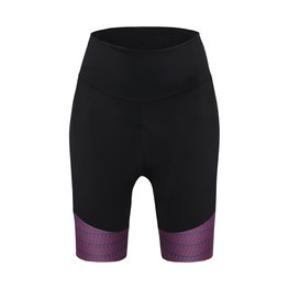 SANTINI Cycling shorts without bib - RITMO LADY  - red/black