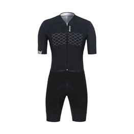 SANTINI Cycling skinsuit - REDUX  - black