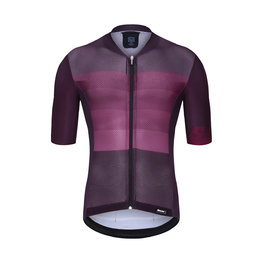 SANTINI Cycling short sleeve jersey - TONO 2.0  - bordeaux