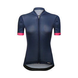 SANTINI Cycling short sleeve jersey - VOLO LADY - blue