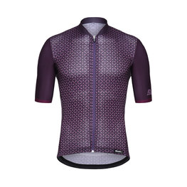 SANTINI Cycling short sleeve jersey - SLEEK 99  - bordeaux