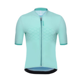 SANTINI Cycling short sleeve jersey - REDUX - light blue