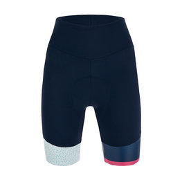 SANTINI Cycling shorts without bib - GIADA HIP LADY - blue