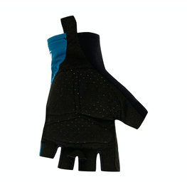 SANTINI Cycling fingerless gloves - ISTINTO - blue