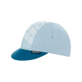 SANTINI Cycling hat - COLOR - blue/grey