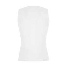 SANTINI Cycling sleeve less t-shirt - RETE - white