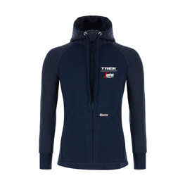 SANTINI hoodie - TREK SEGAFREDO 2021 - blue