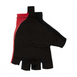 SANTINI Cycling fingerless gloves - CUBO  - red