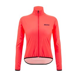 SANTINI Cycling windproof jacket - NEBULA WINDPROOF W - pink