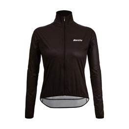SANTINI Cycling windproof jacket - NEBULA - black