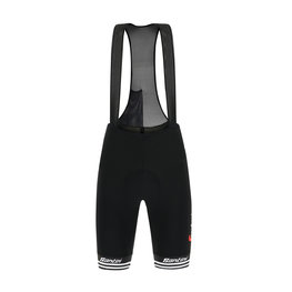 SANTINI Cycling bib shorts - TREK 2019 VANTA - black