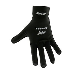 SANTINI Cycling long-finger gloves - TREK 2019 VEGA - black