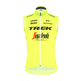 SANTINI Cycling gilet - TREK SEGAFREDO 2020 - yellow