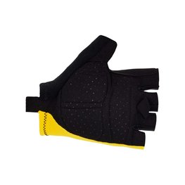 SANTINI Cycling fingerless gloves - TOUR DE FRANCE 2024 - yellow