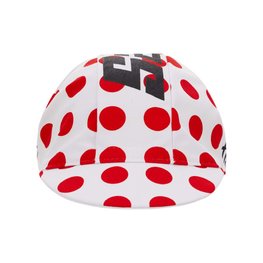 SANTINI Cycling hat - TOUR DE FRANCE 2024 - red/white