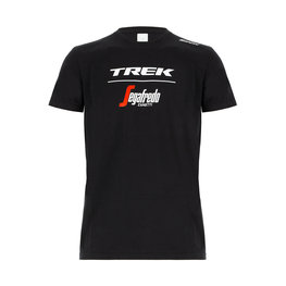 SANTINI Cycling short sleeve t-shirt - TREK 2019  - black