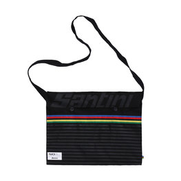 SANTINI Cycling bag - UCI RAINBOW - black