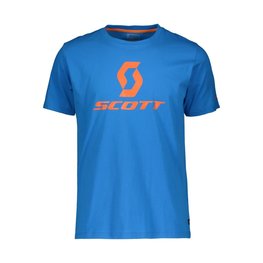 SCOTT Cycling short sleeve t-shirt - 10 ICON  - blue