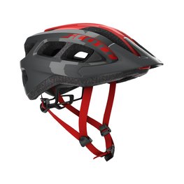 SCOTT Cycling helmet - SUPRA MTB - red/grey