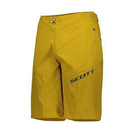 SCOTT Cycling shorts without bib - ENDURANCE LS/FIT - yellow