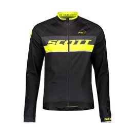 SCOTT Cycling thermal jacket - RC AS WP WINTER - black/yellow
