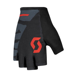 SCOTT Cycling fingerless gloves - ASPECT SPORT GEL SF - grey/red